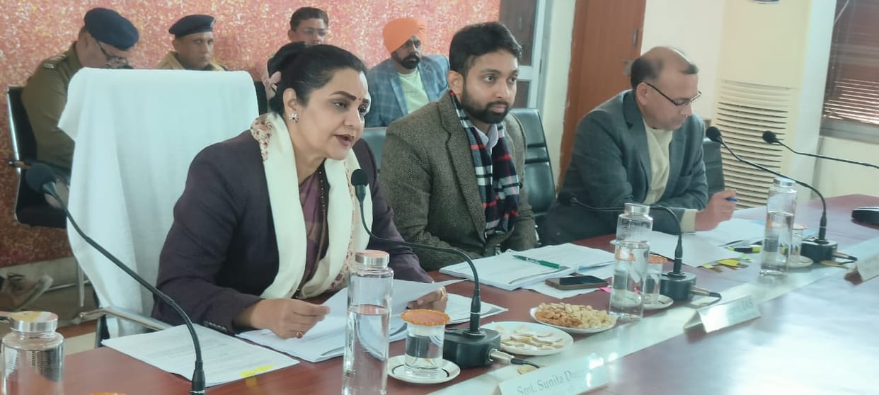 n Disha's meeting, the MP took classes of every department, said - considering the situation, the meeting will have to be held again in February