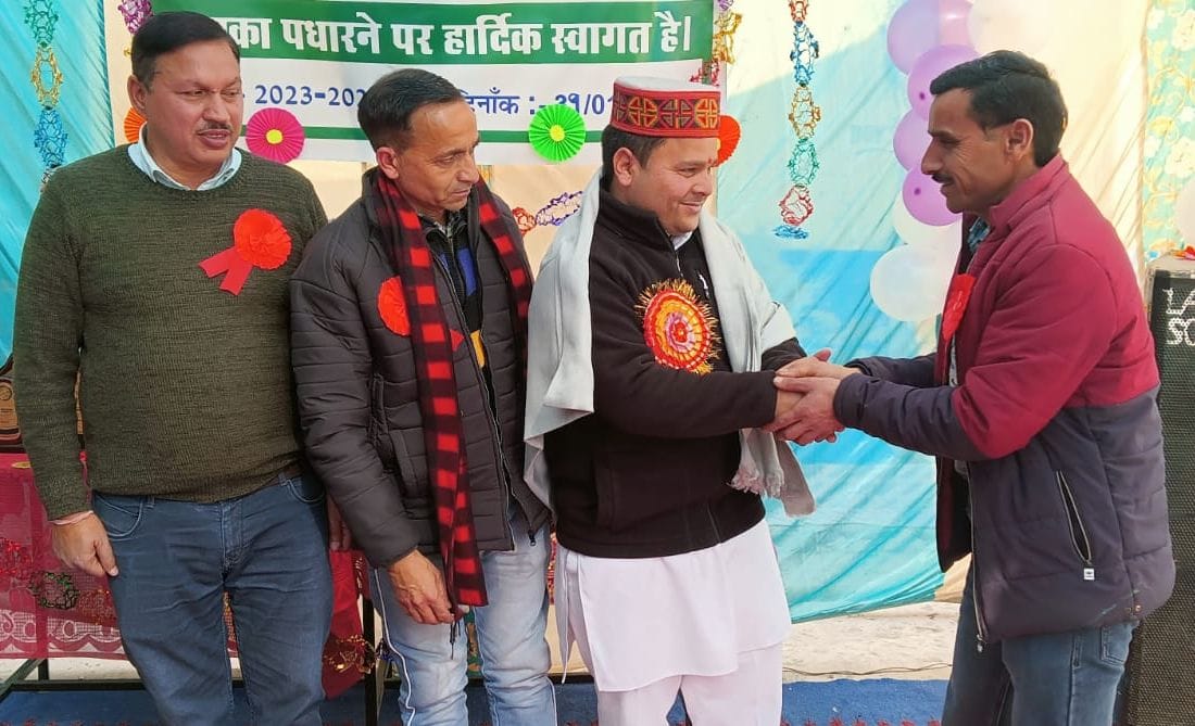 Meritorious students honored in the annual function of Chadi School