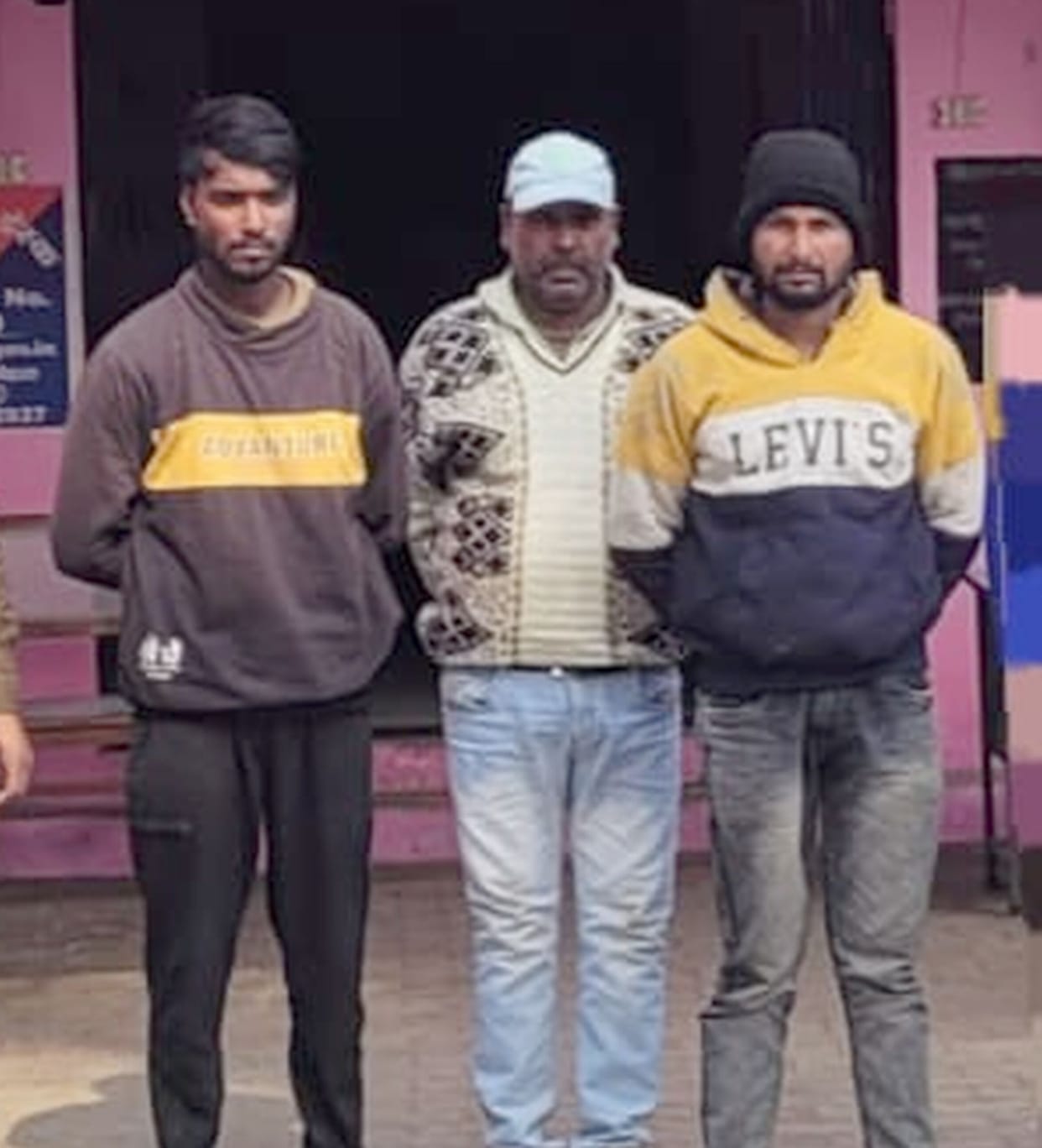 Three hunters arrested with 10 wild pigs