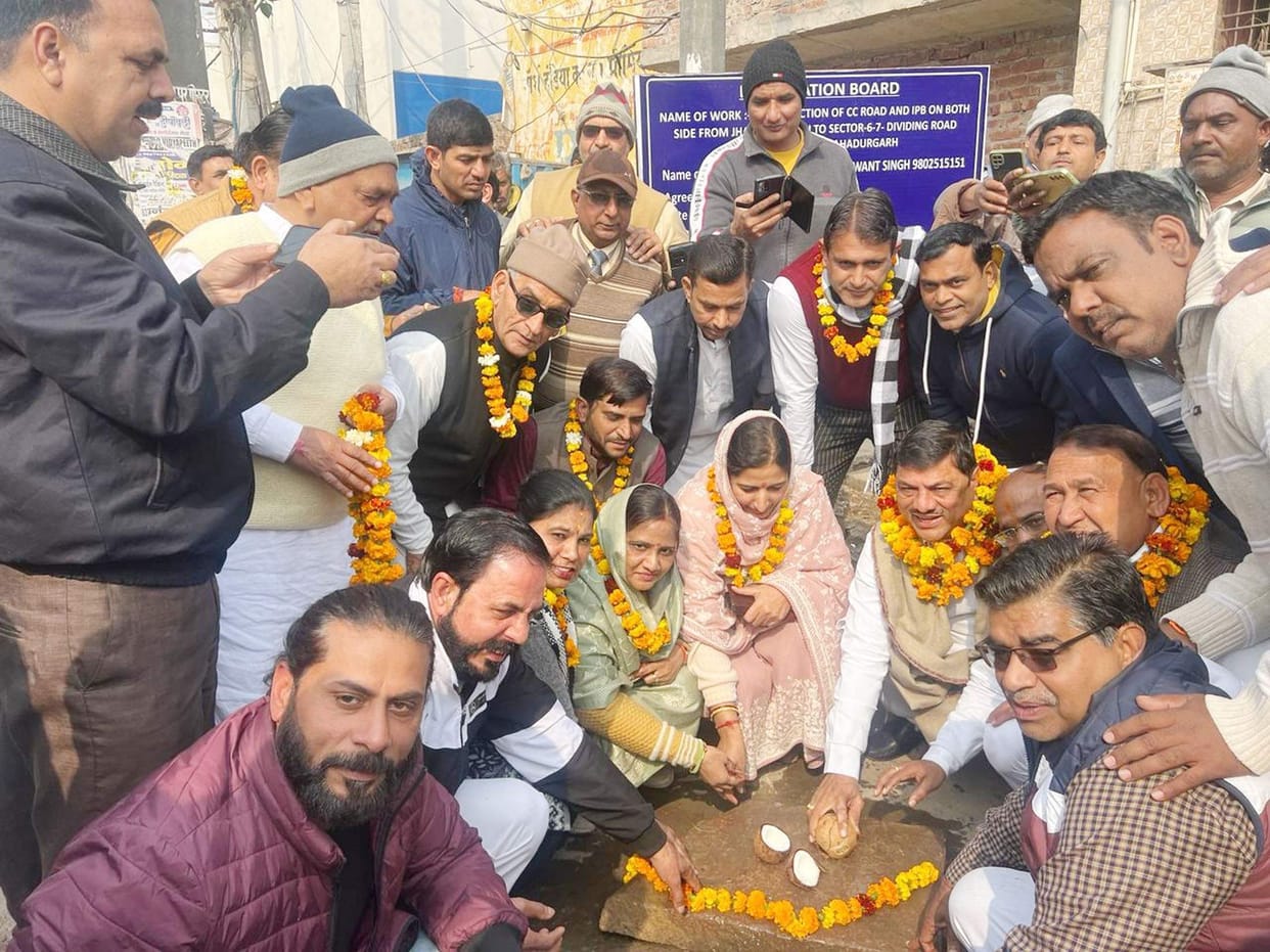 CC road will be built on Parshuram Marg with Rs 2.14 crore