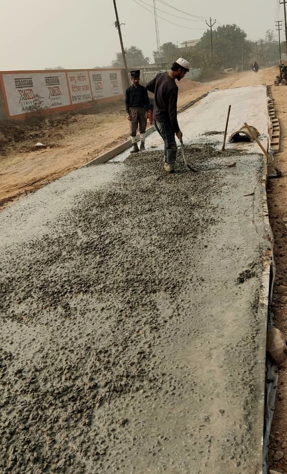 Construction of seven roads started with Rs 3 crore