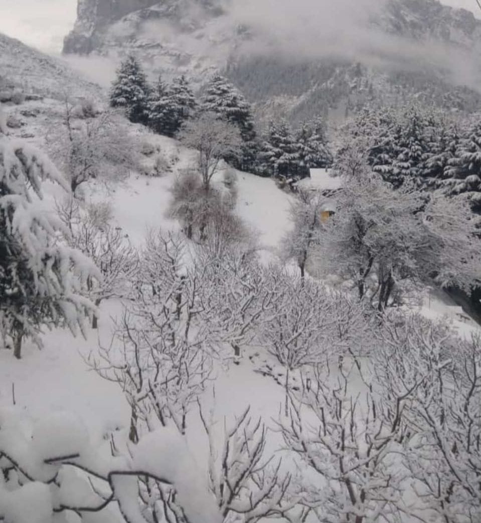 Pangi cut off from country and world due to first snowfall of the year