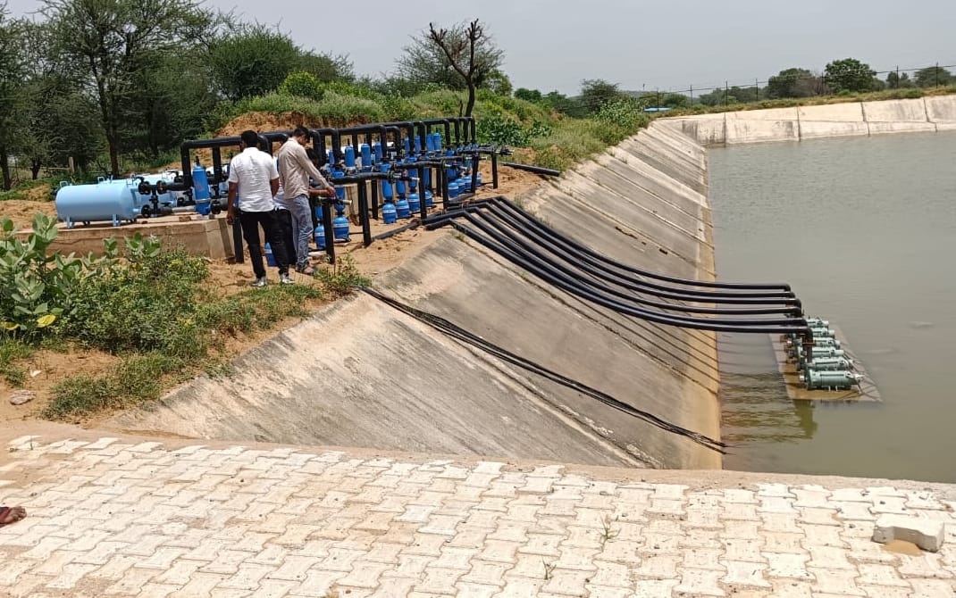 16.38 crore 1800 acres of land of eight villages will be irrigated with canal water