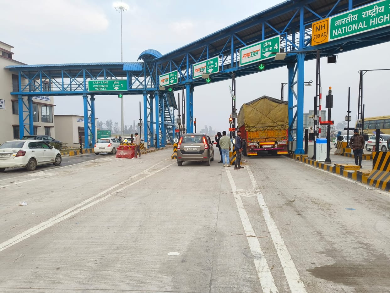 Vehicles of Jagahedi, Kazikheda and Pinna will remain toll free.
