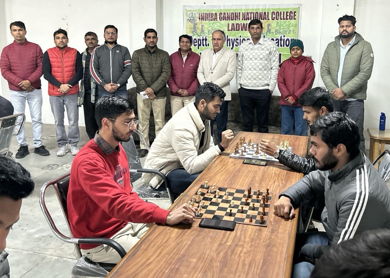 Dayal Singh College team dominated in chess matches
