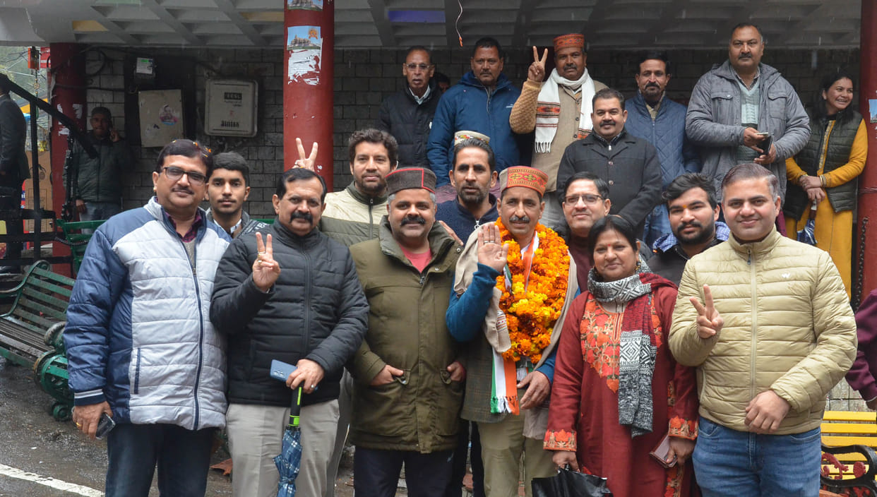 Congress District President Bharti took command, discussion on Lok Sabha elections