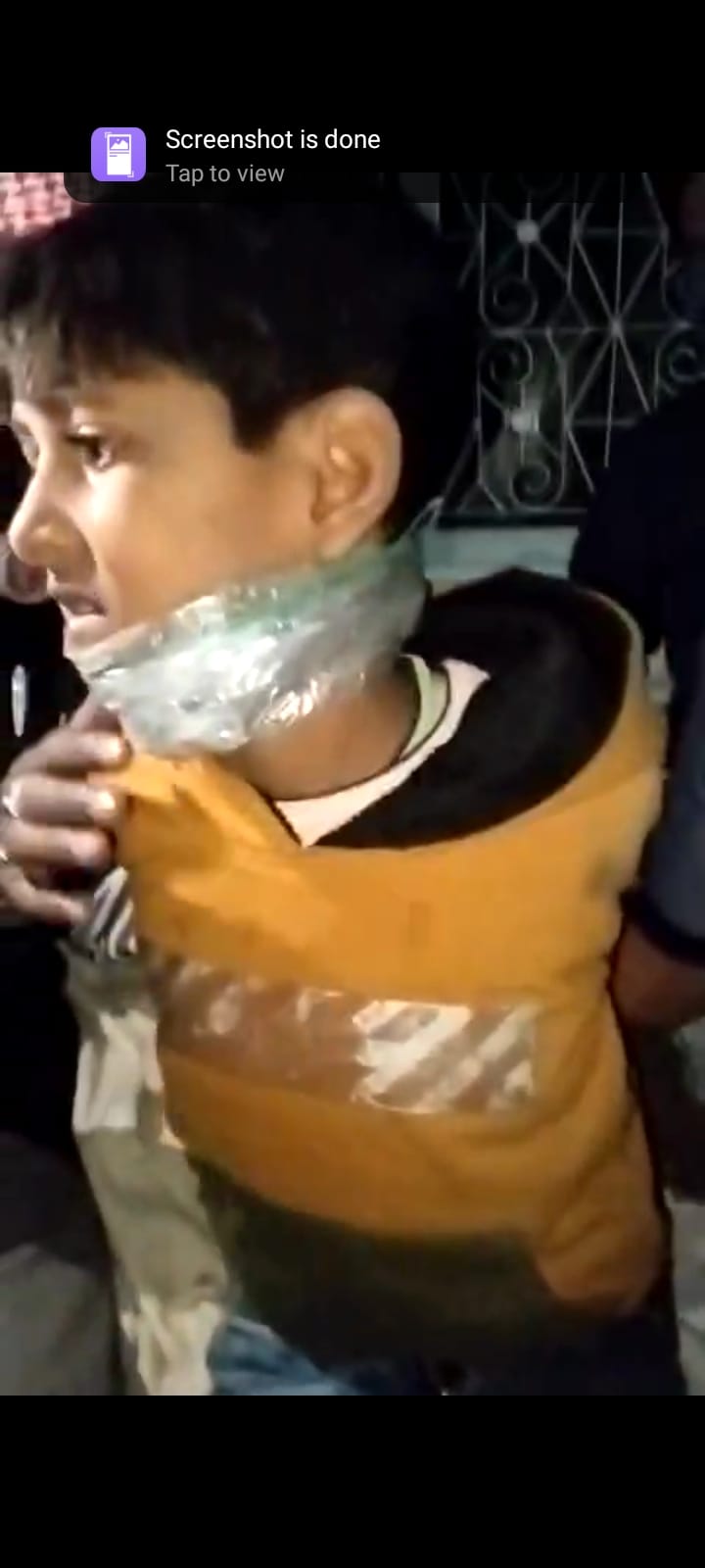 Neighbor kidnapped the child for ransom