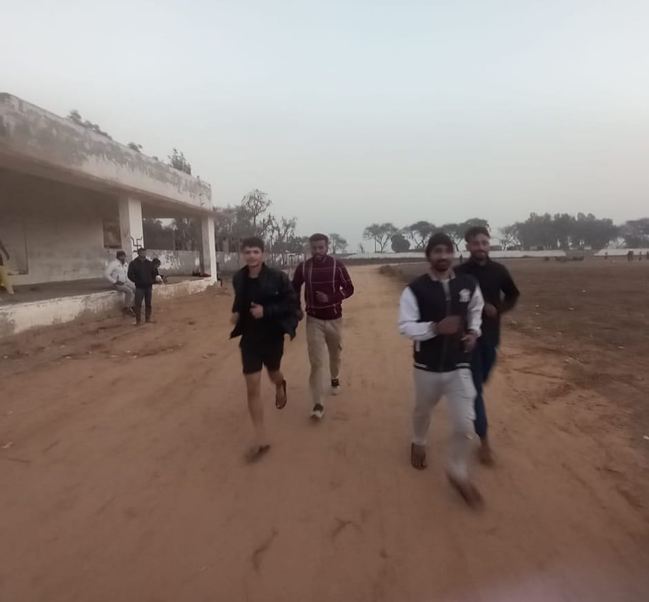Running track will be ready by March
