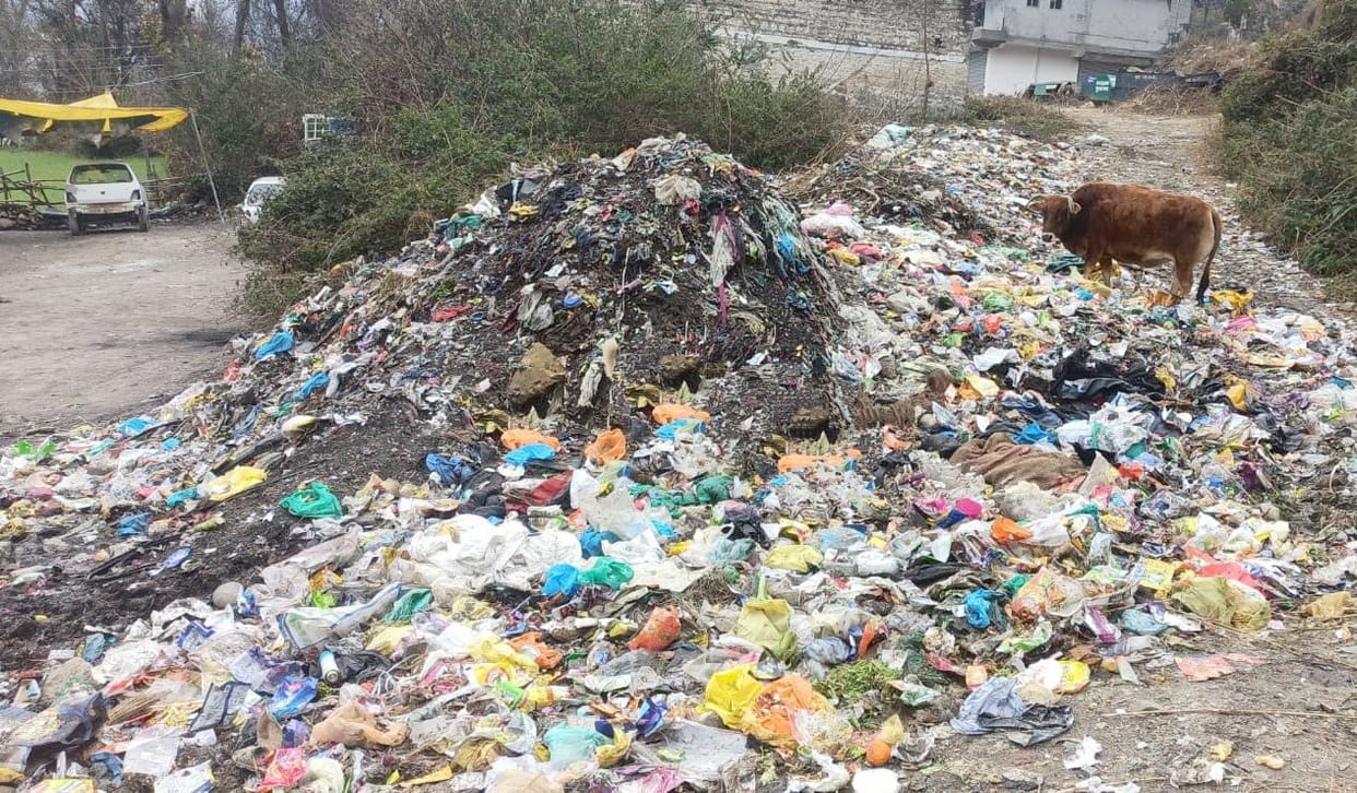 Piles of filth in Sultanpur ward, execution is not being done properly