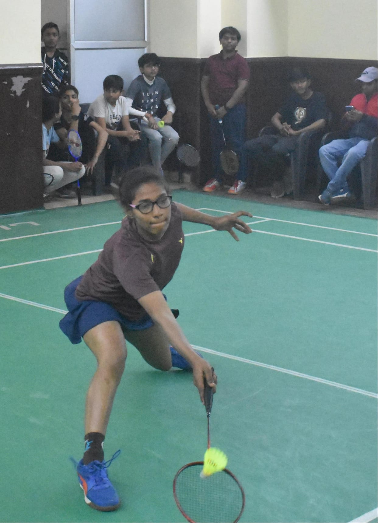 Chaitanya and Harshali became winners in singles competition