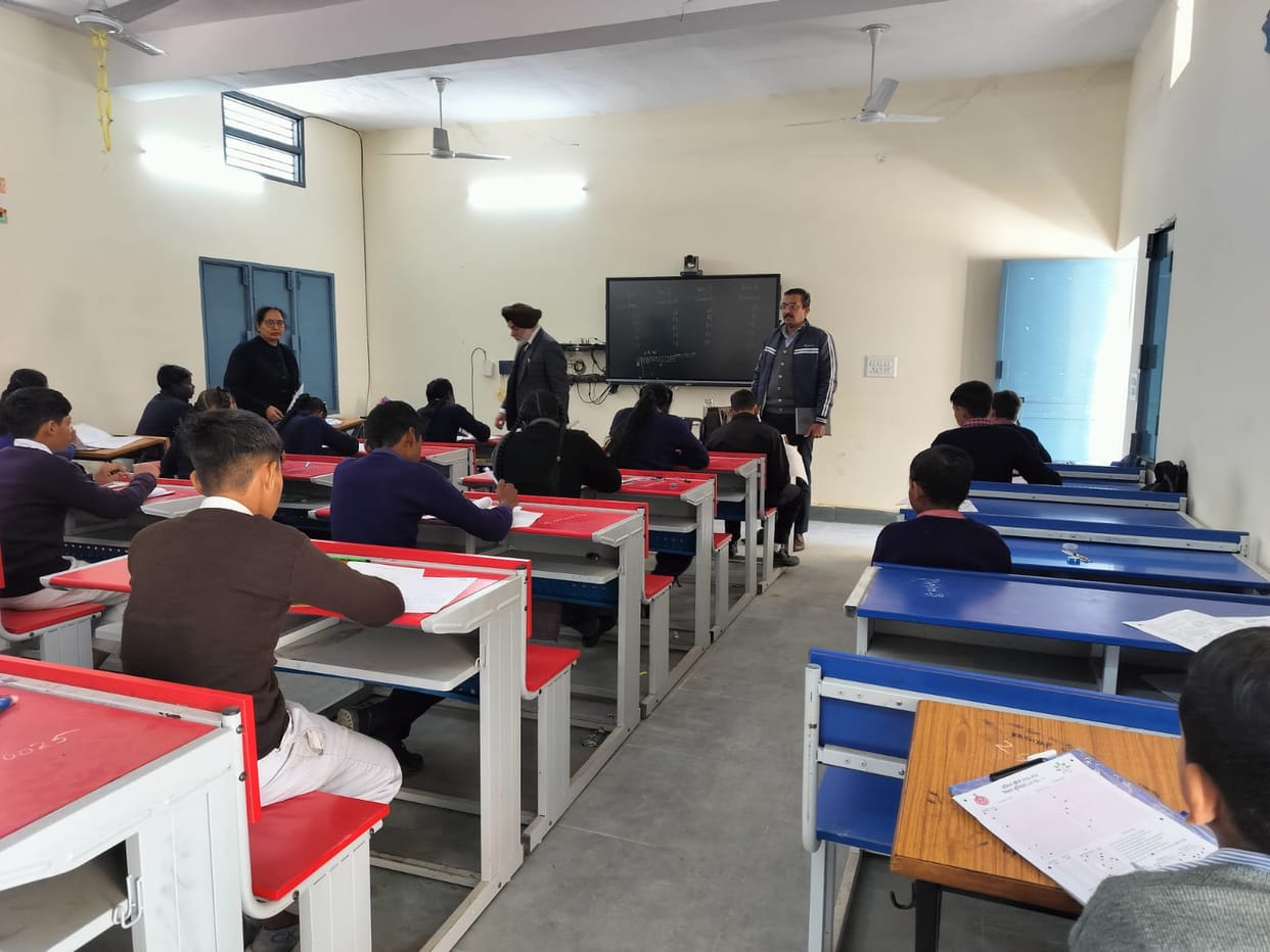 Buniyaad: Thousands of students took the exam at 14 centers