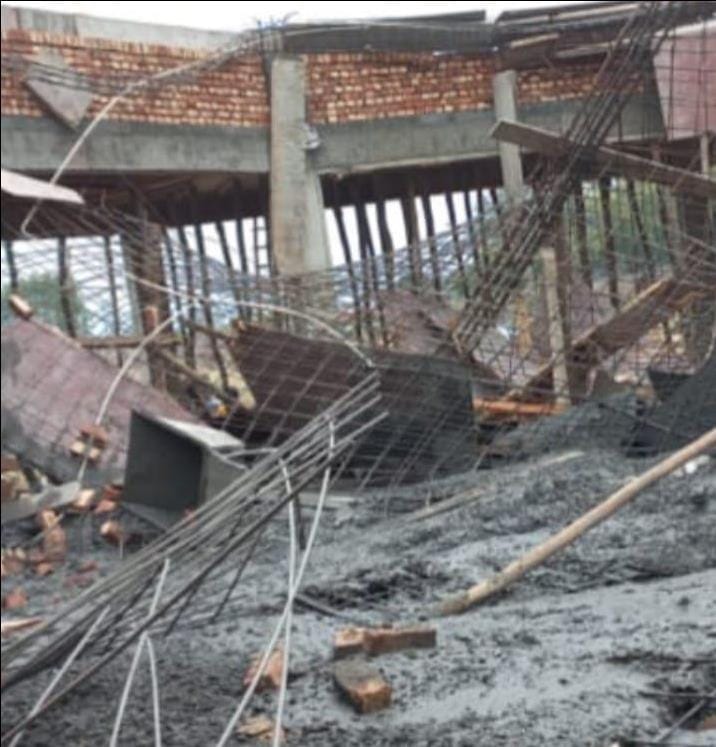 Shuttering fell while dumping linter, 14 workers injured after being buried under debris