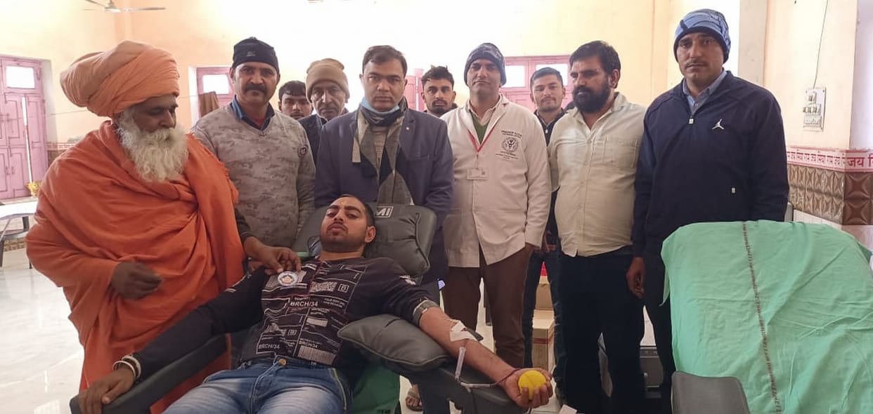 281 youth got employment, 123 donated blood
