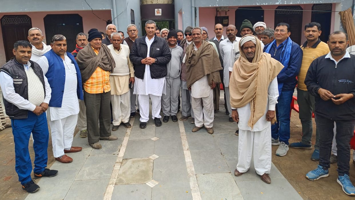 Public outrage rally in Dadri on 9th February