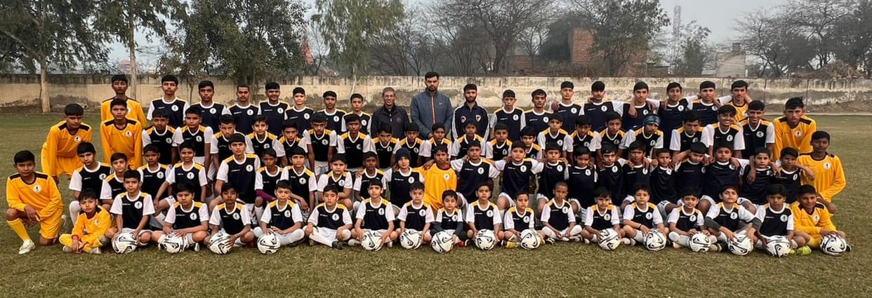 Passion for football in the field of wrestling and kabaddi