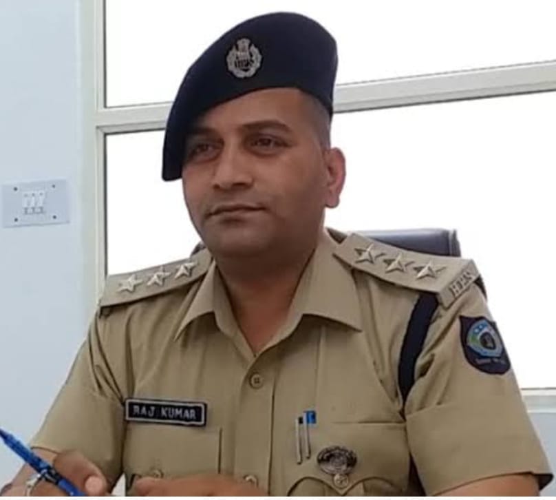 Rajkumar took charge as DSP Keylong