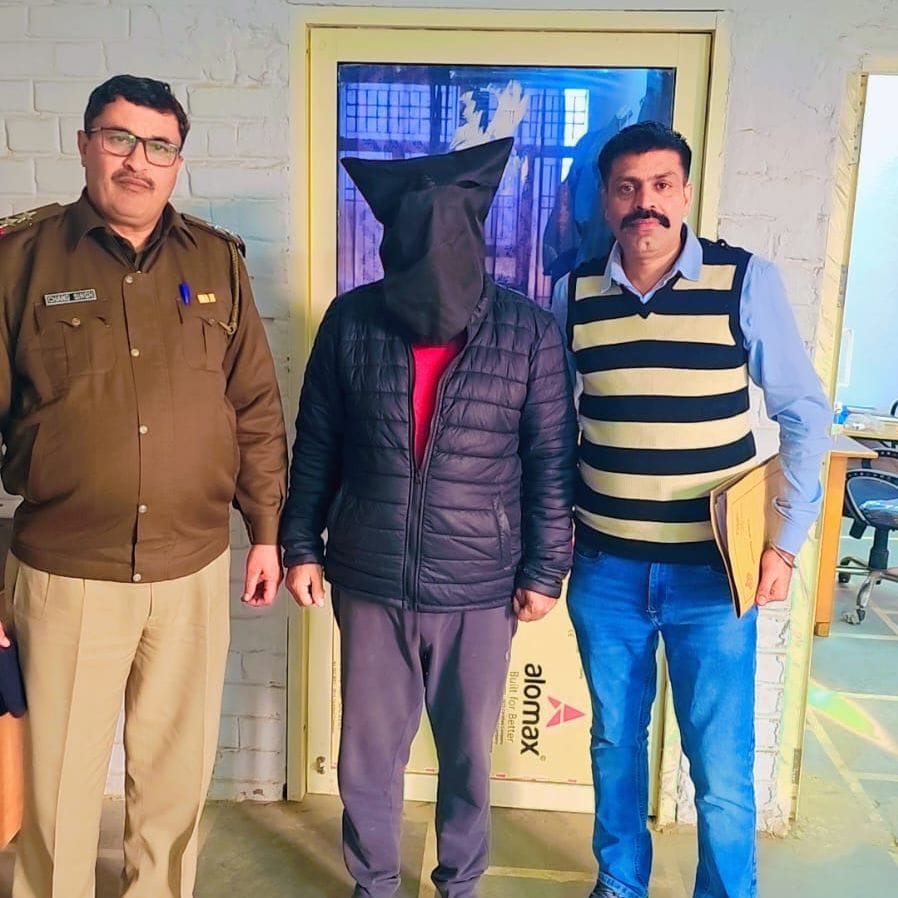 One caught with liquor and illegal weapons, one escaped