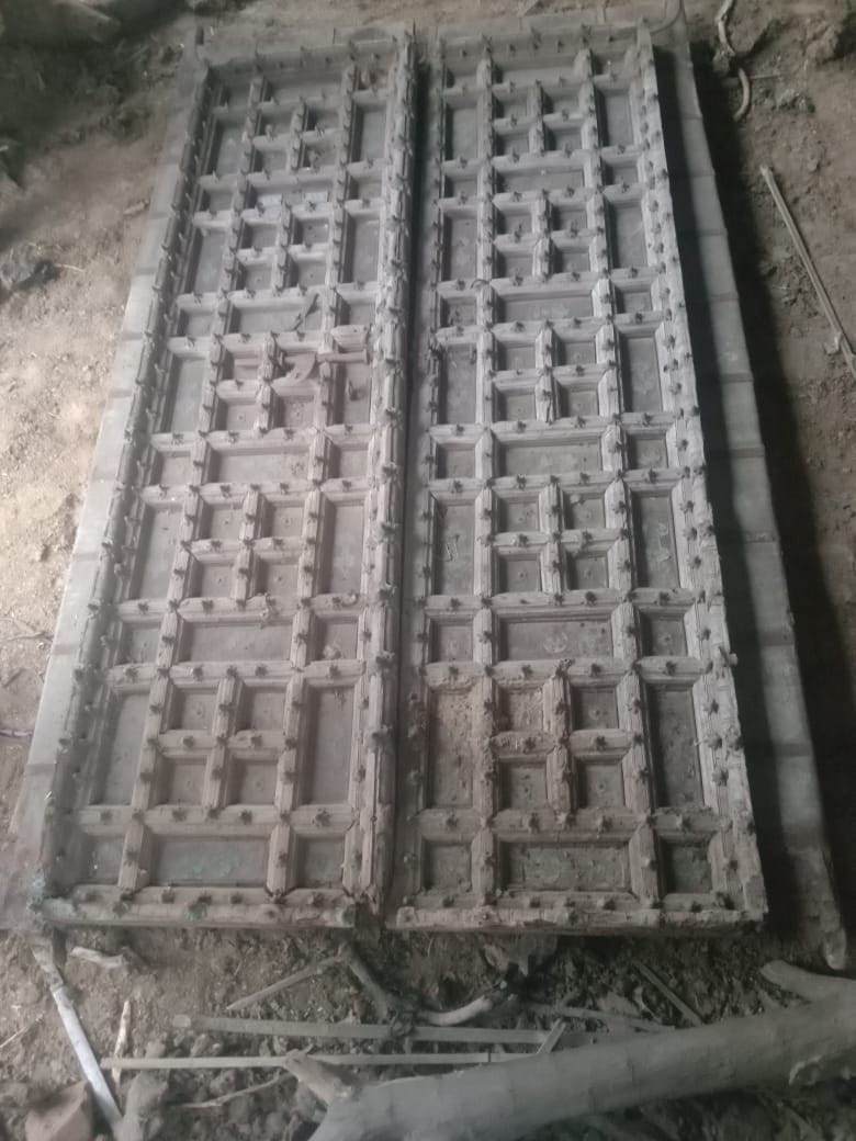The frame and doors of 160 year old mansion were gifted to the museum.
