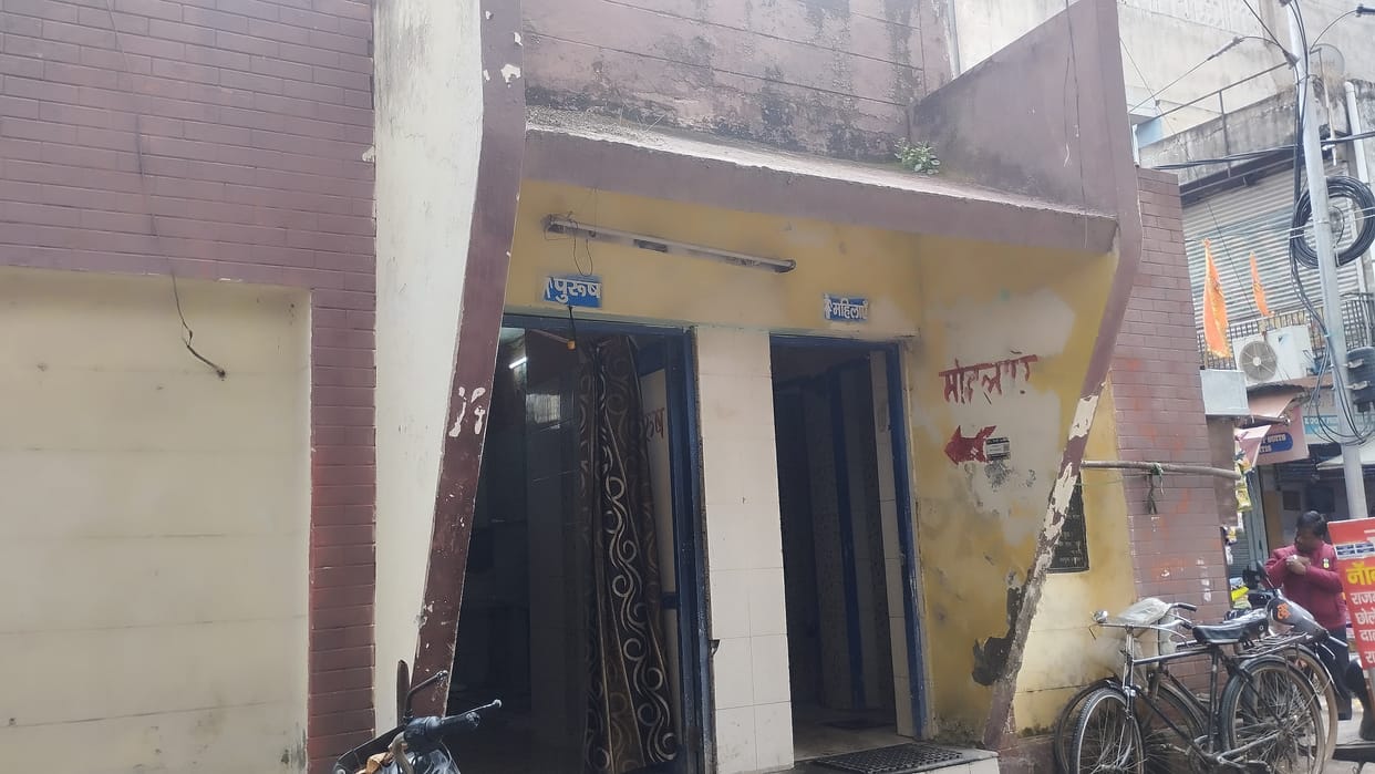 Crores spent yet community toilet is worse