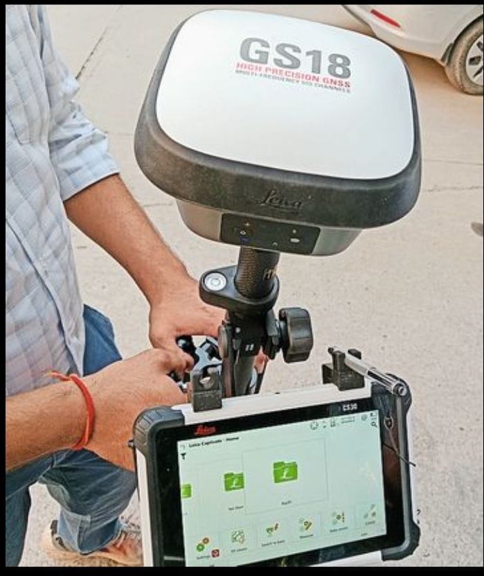 Now rover machine will prepare accurate report of land measurement in Bhiwani district