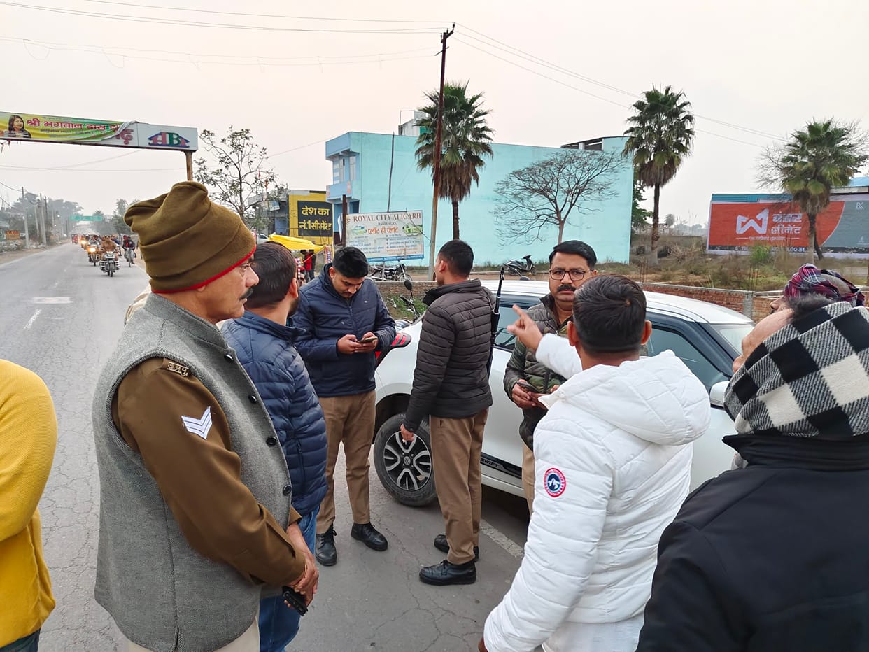 Carrying near the police station, firing and spreading panic