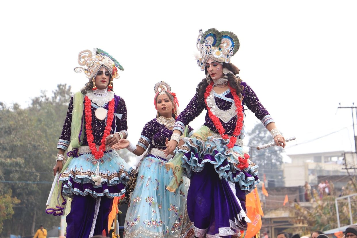 Radhe Radhe Japo Chale Aaenge Bihari in una