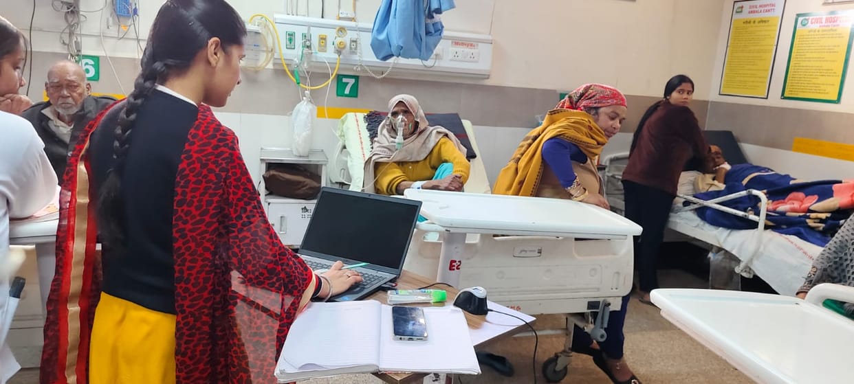 Ayushman cards will be made on the beds of patients in the emergency ward