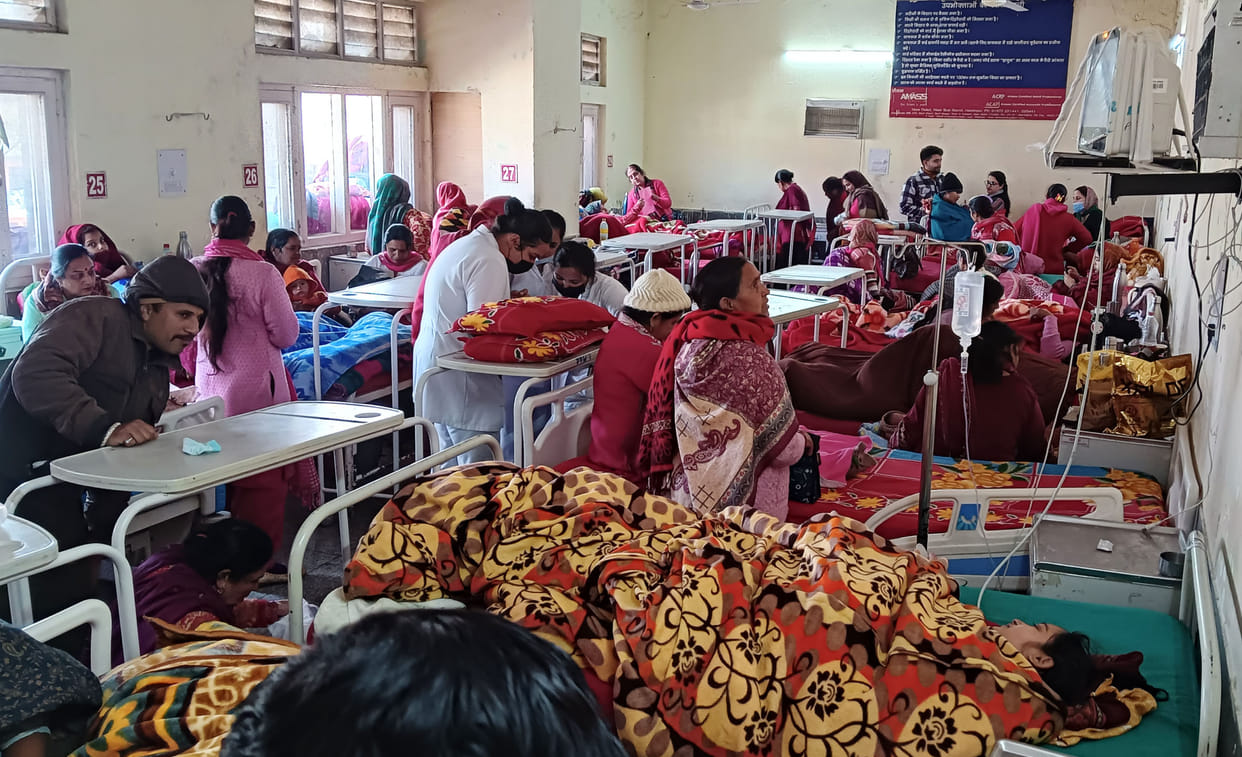 Patients are not getting normal saline glucose