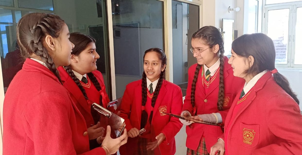 89 students appeared for Disha scholarship exam in Chamba.