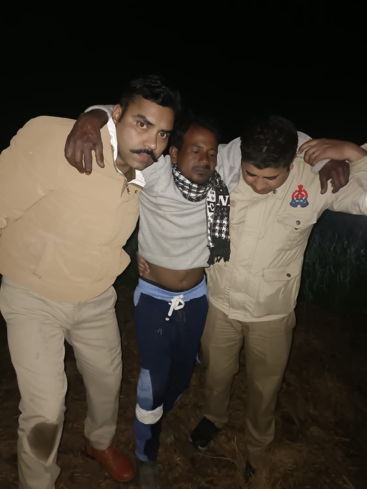 Dacoits were not caught, police caught four accused of robbery