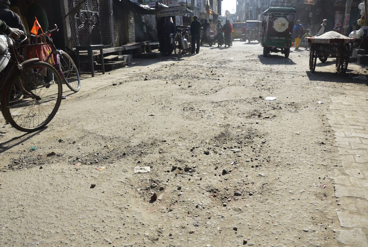 No department was ready for the construction of 65 roads