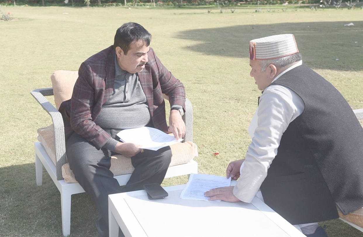 Pangi's problems raised with Union Minister Gadkari