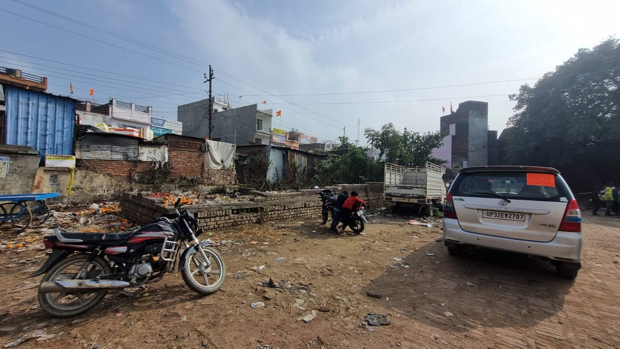 rudrapur bus stand in bad condition