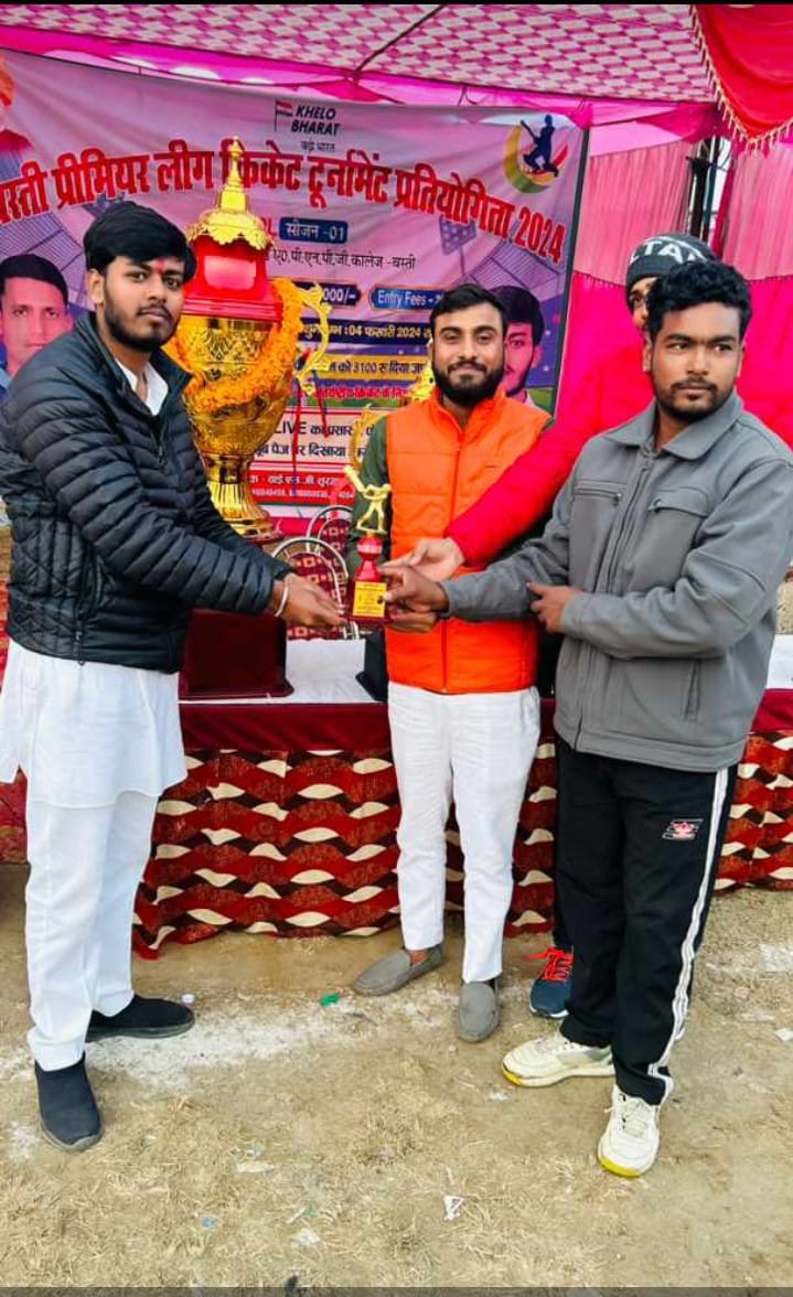 Ballia team won the league cricket match