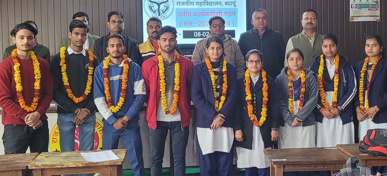 Tanya and Harshit elected to the post of vice president