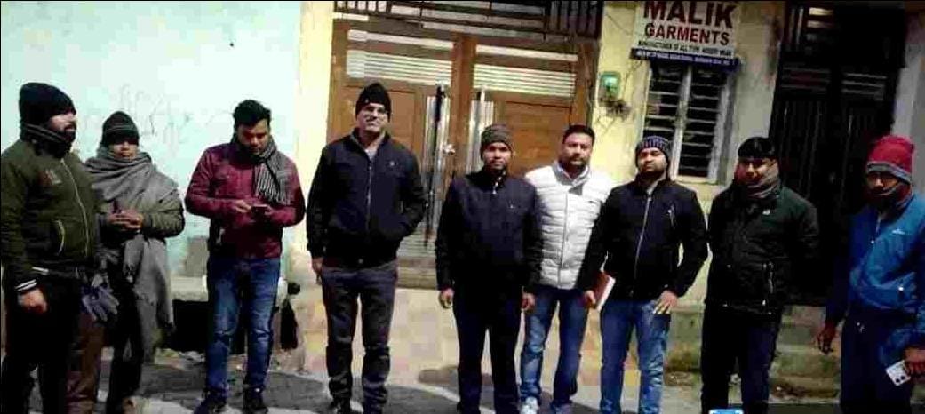 Electricity Corporation team raided commercial establishments