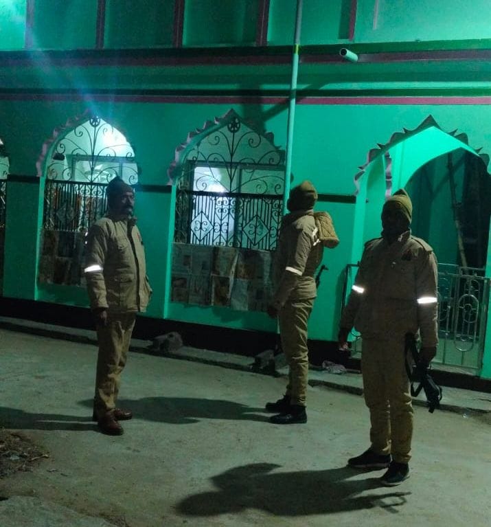 Police alert regarding Haldwani incident