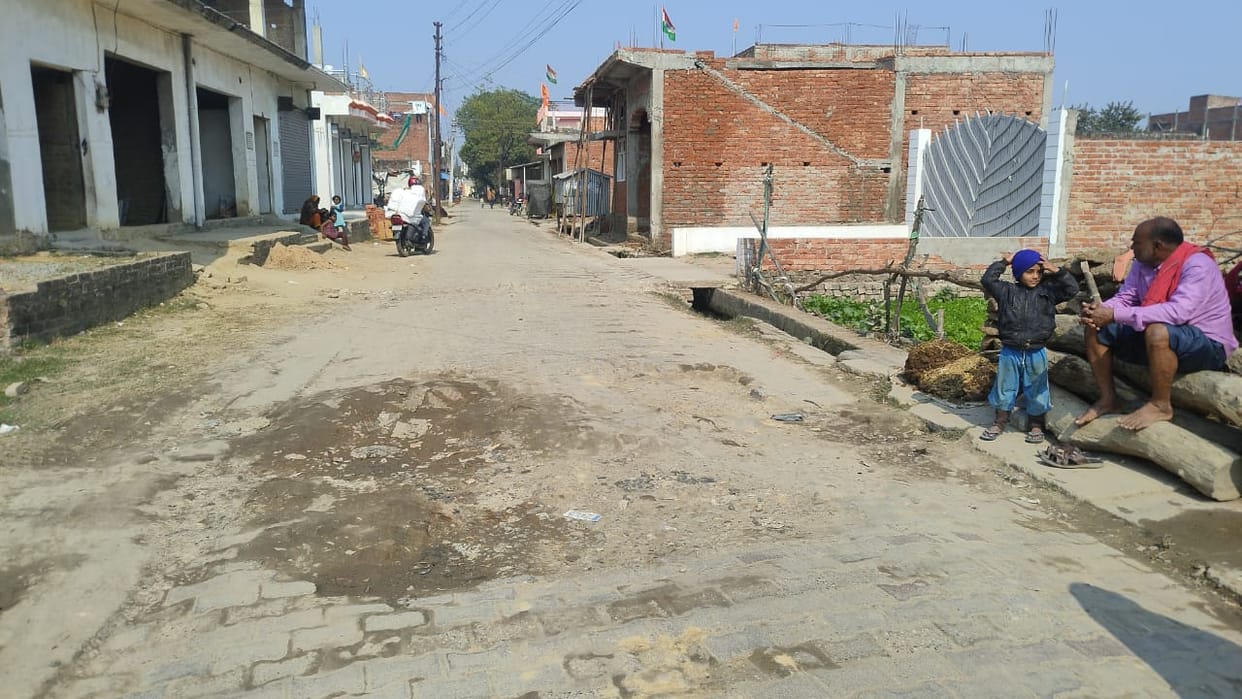Roads are in bad condition, drains are blocked and there is no provision for drinking water.