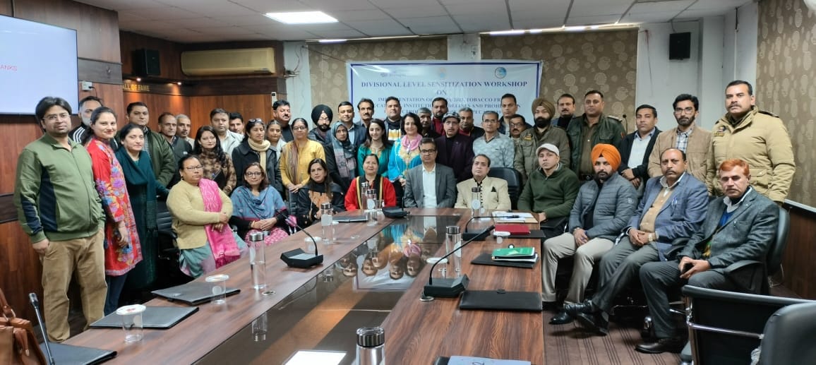 Tobacco prevention centers established in ten district hospitals of Jammu division