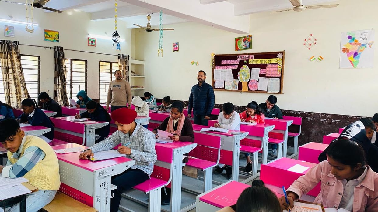 744 candidates took the exam for navodaya school