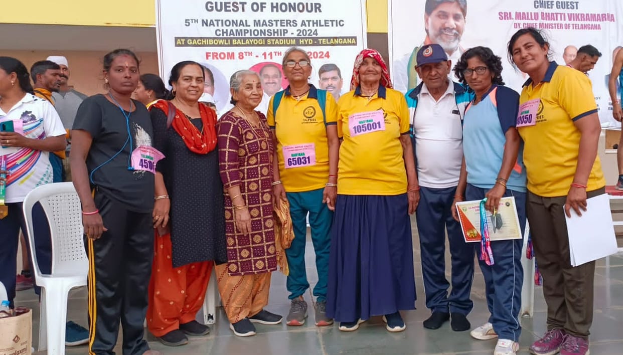 grandmother Rambai is continuously winning medals