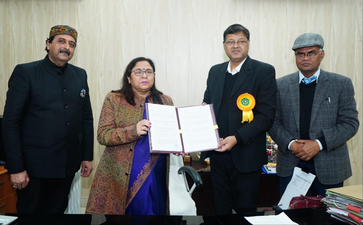 DDU: Agreement signed between Business Administration Department and IIM