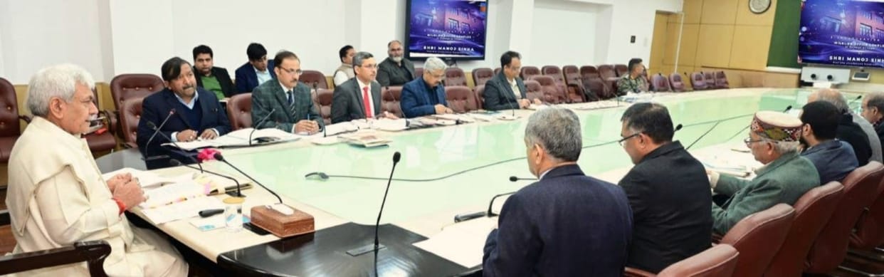 LG meeting with officers