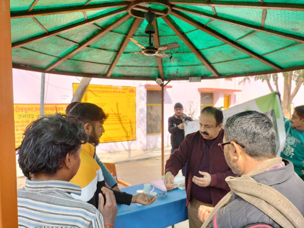 Filariasis eradication campaign started, medicine given at health centers