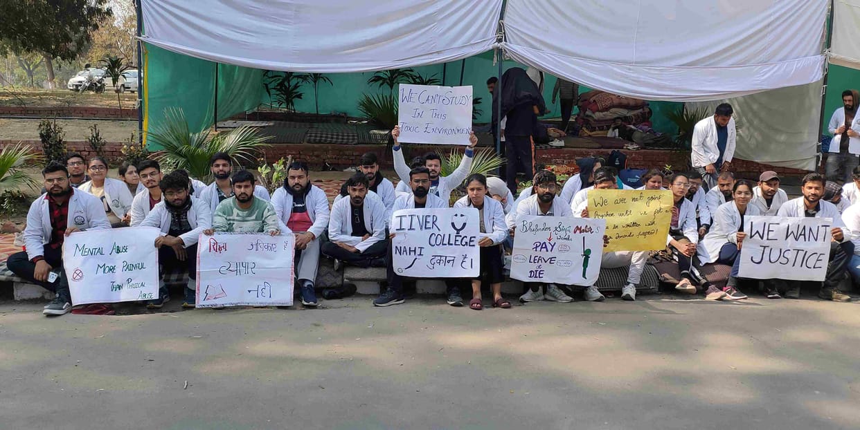 IIVER students go on strike