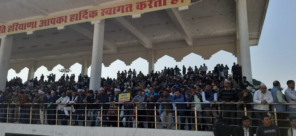 Stadium became small for Pension Sankalp Maharally
