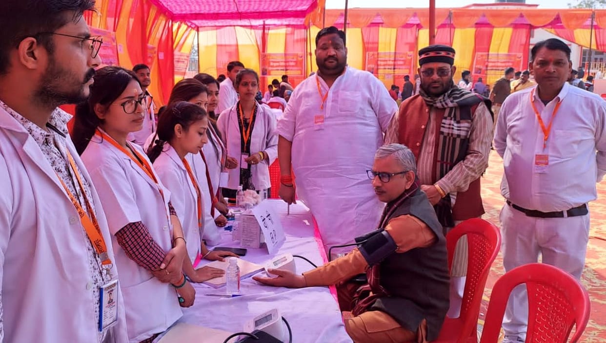 4,362 patients were treated in Mega Health Camp