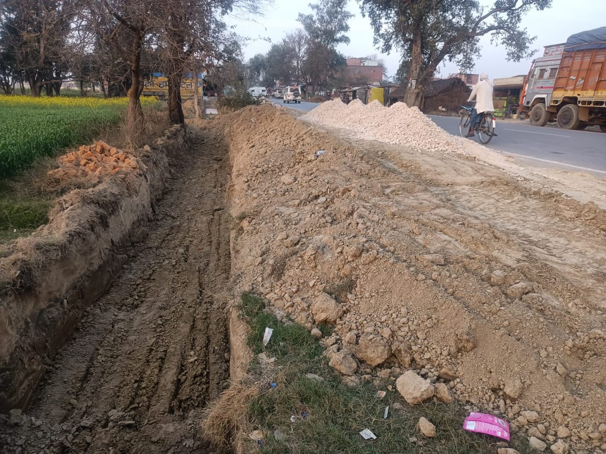 City will get relief from waterlogging, drain construction work started
