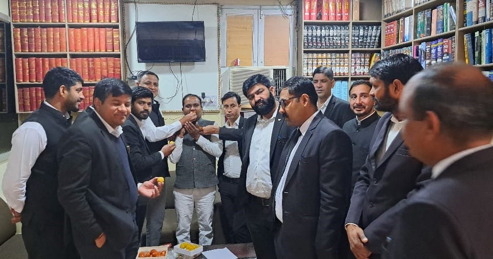 Anup becomes district coordinator of BJP advocate cell