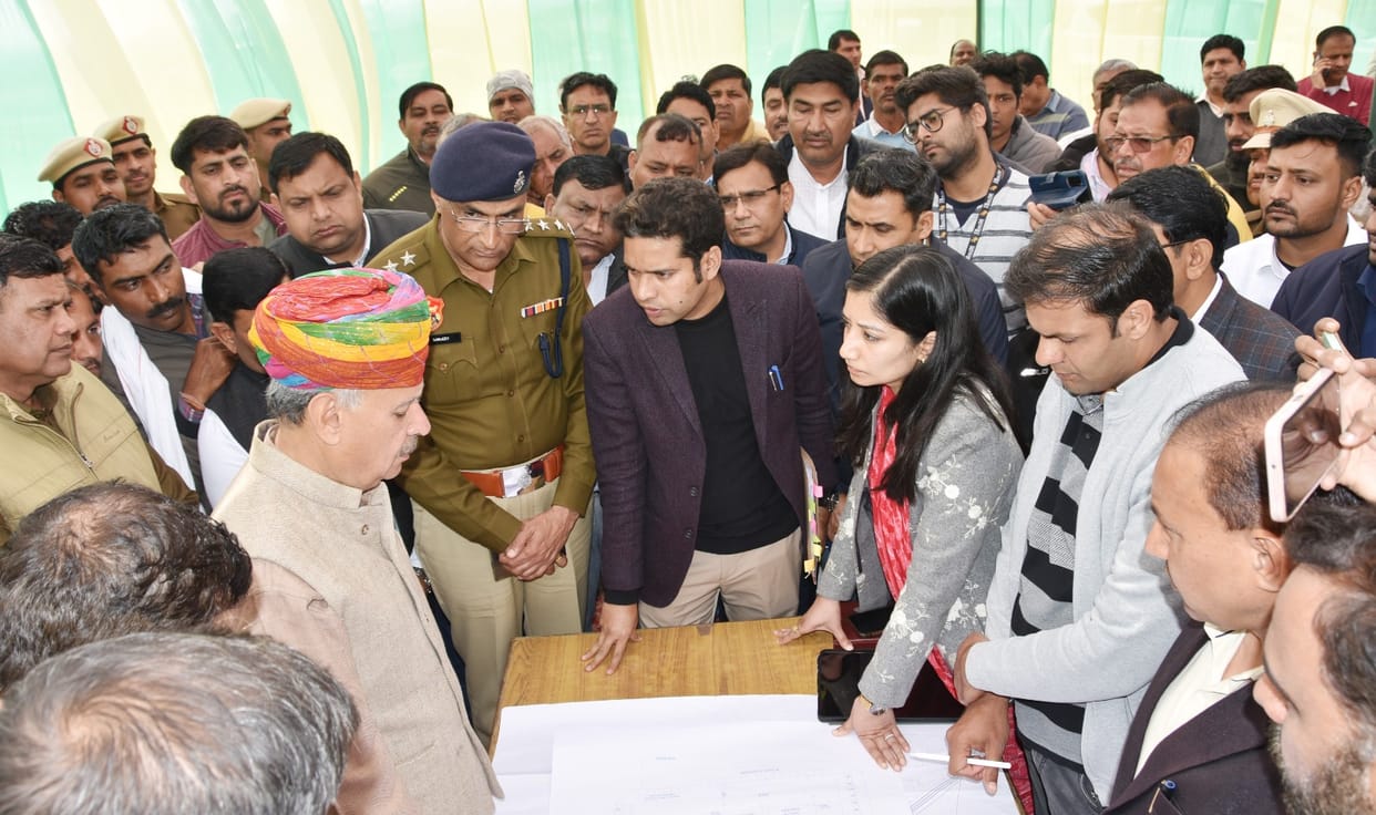 One lakh people expected to attend the foundation stone laying ceremony of AIIMS, Minister took stock